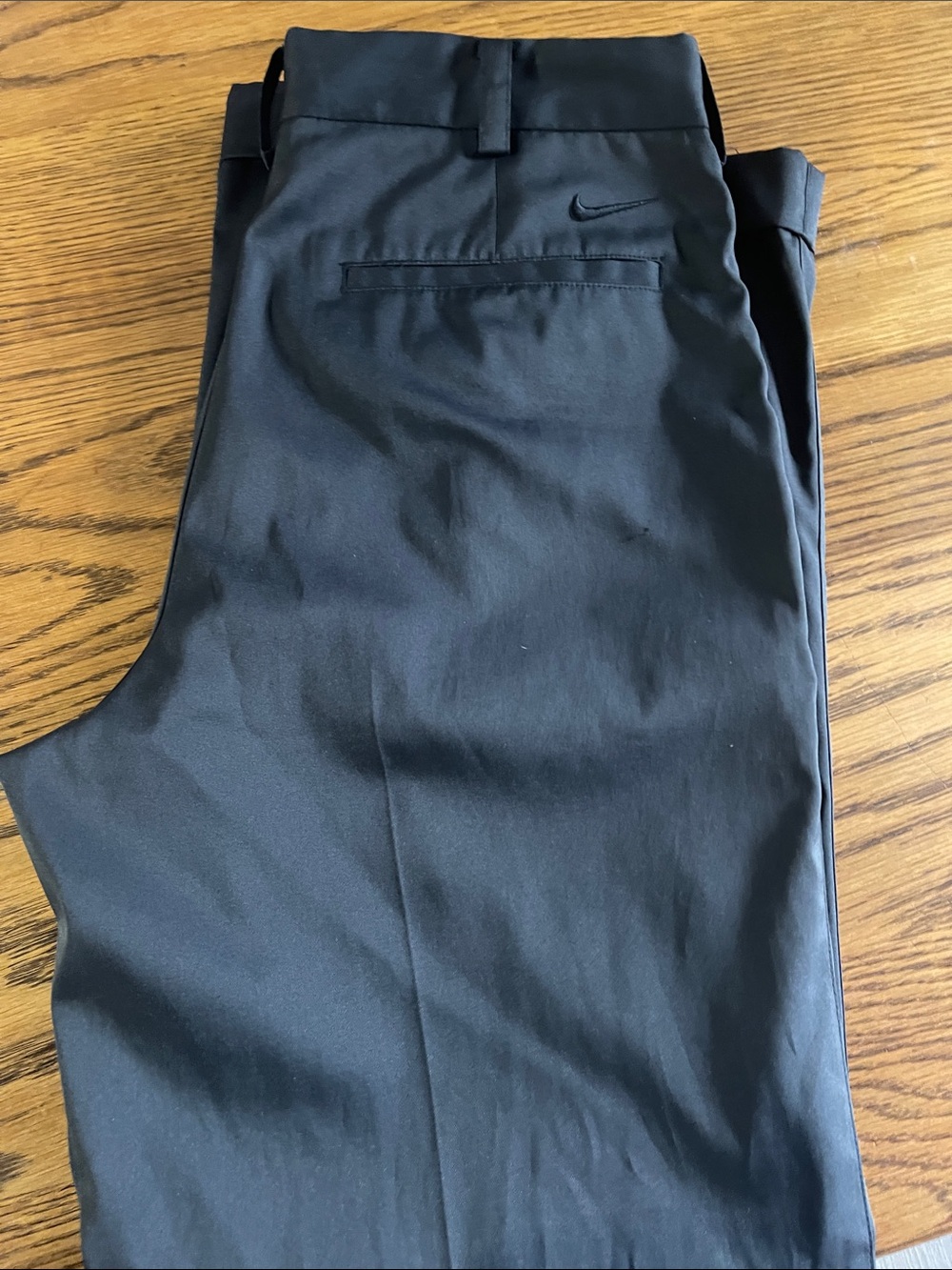 Nike Black Men’s Flat Front Golf pants